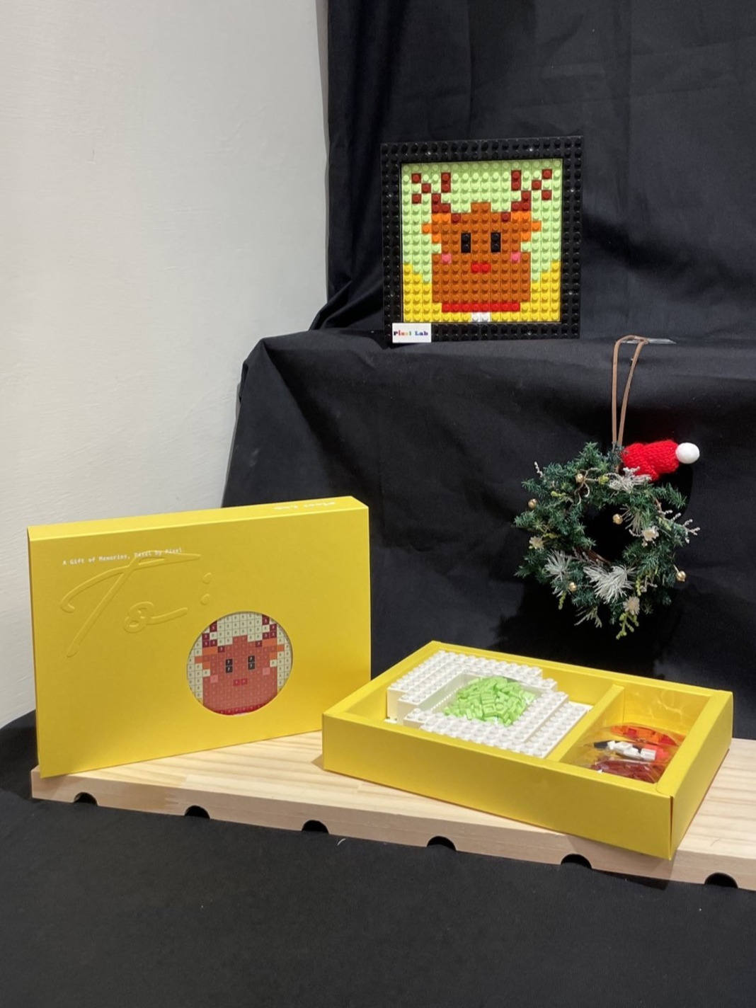 像素拼磚｜聖誕快閃攤位活動