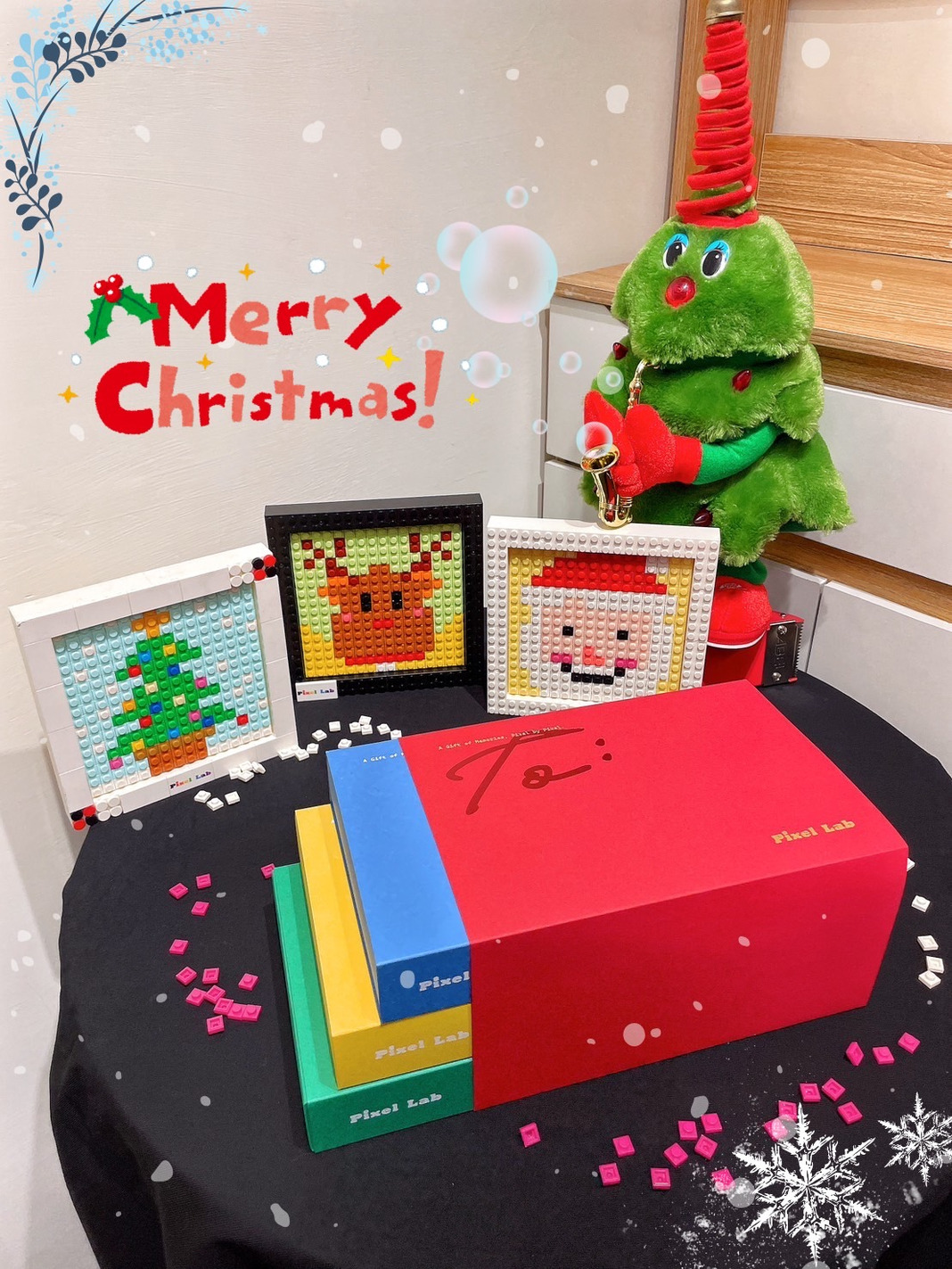 像素拼磚｜聖誕快閃攤位活動